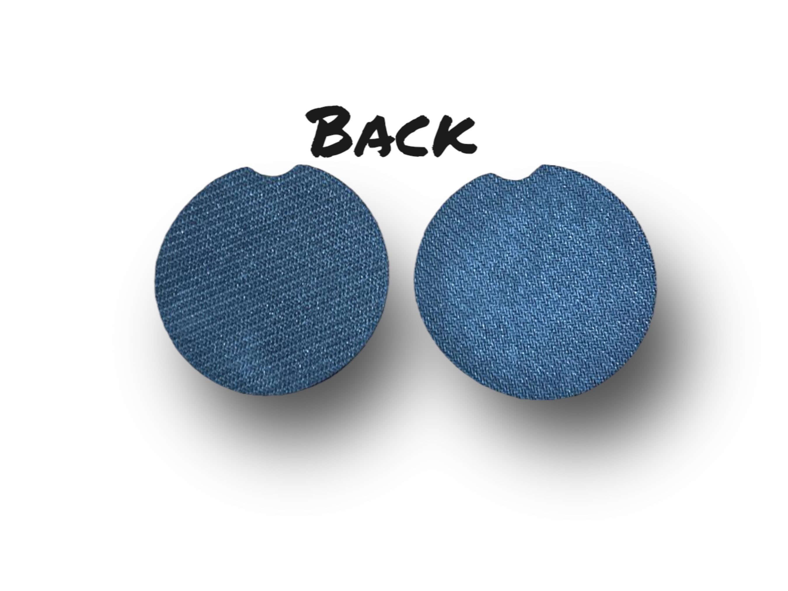 Blue Merle Car Coasters - Aussie Puppy - Australian Shepherd Dog Lover Gifts - Dog Daddy, Dog Mom, Pet Sitter, Dog Walker, Groomer Thank You