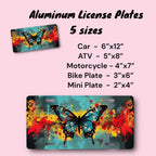 French bull dog Car Accessories - Frenchie pet lover Gift set - Personalized License Plate, Coasters - Pet Memorial - add a name, your text