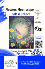 Sip and Paint Party! Friday March 20th 6:00pm