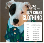Clothing size chart for Griffy and Drake
