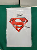 Adventures of Superman #500 White Bag SIGNED LIMITED 4447/10000