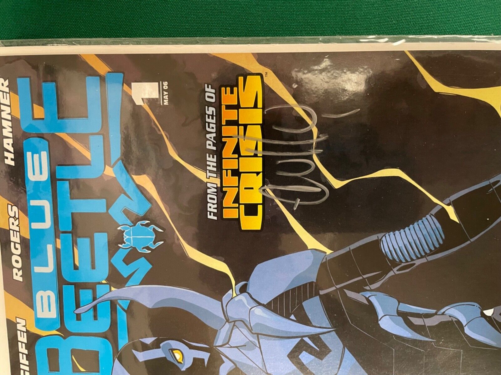 Blue Beetle #1 Signed #5, 6, 7