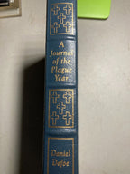 A Journal of the Plague year - Daniel Defoe - Easton Press Leather Bound