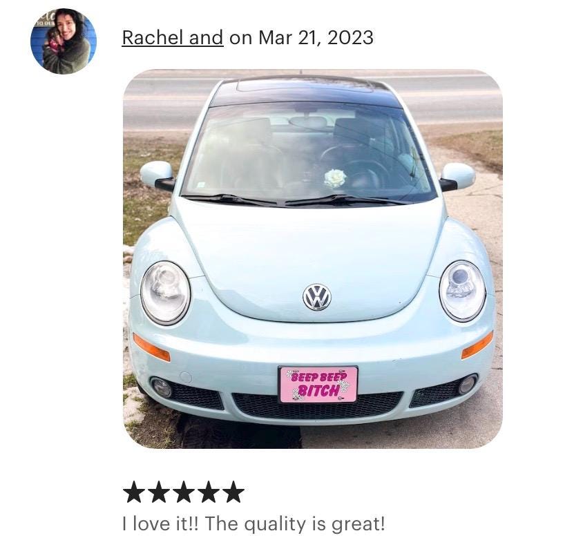 French bull dog Car Accessories - Frenchie pet lover Gift set - Personalized License Plate, Coasters - Pet Memorial - add a name, your text