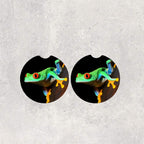 Tree Frog Car Accessories - Red Eye Rainforest Decor - License Plate, Drink Coasters, Towel, Air Freshener - Birthday, Thank you gift