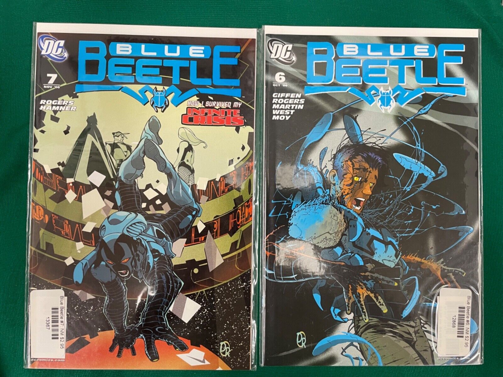 Blue Beetle #1 Signed #5, 6, 7