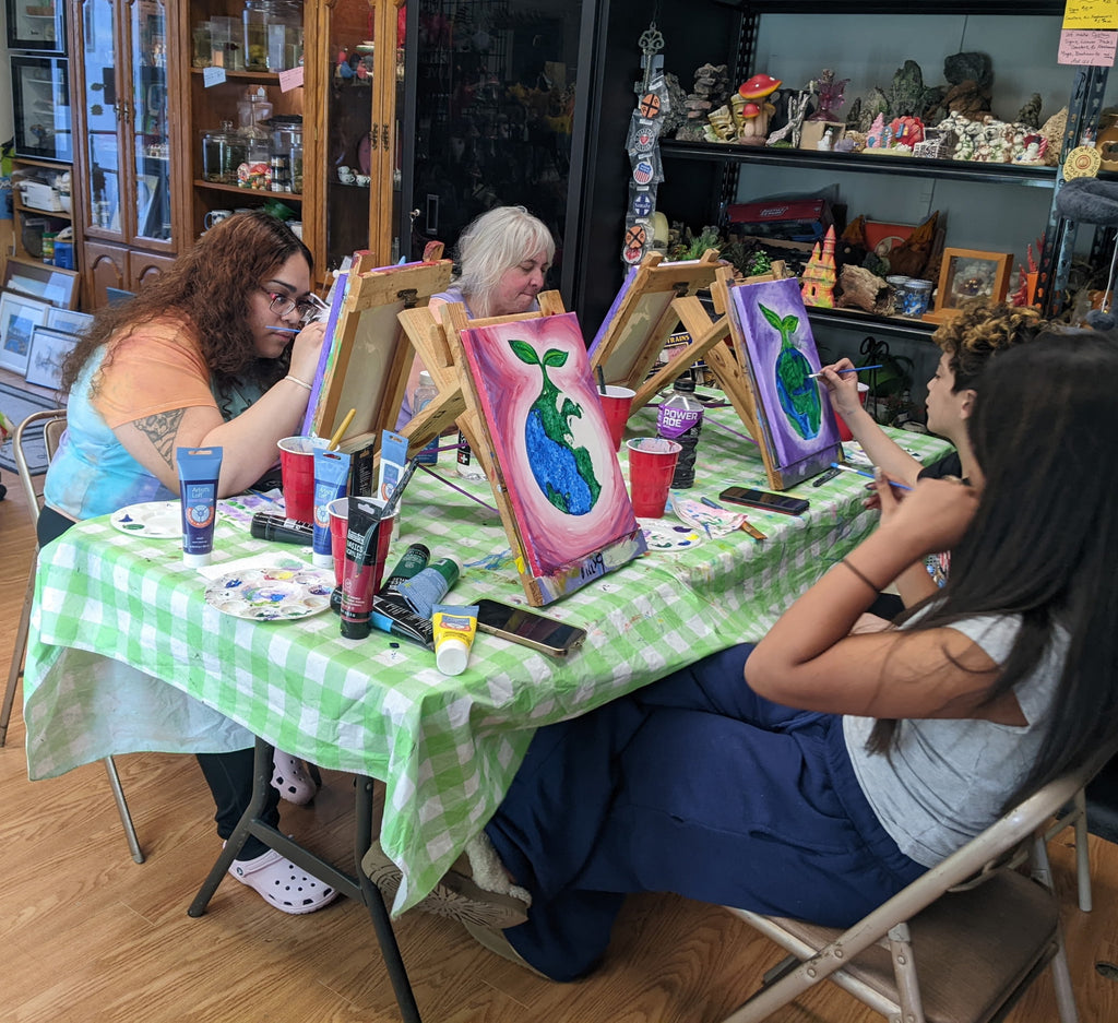 Sip and Paint Party! Field of Mushrooms - Friday September 25th 6:00pm