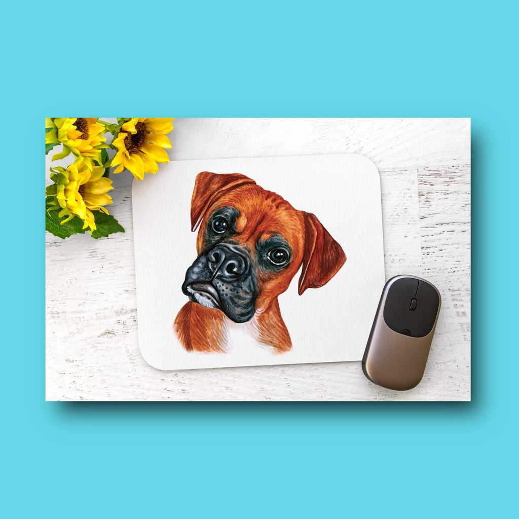 Boxer Car Coasters - Puppy Dog Lover Gifts - Bully Breed Dog Mom, Dog Daddy - Gift for Dog Walker, Sitter, Groomer - Pet Rescue Fundraiser