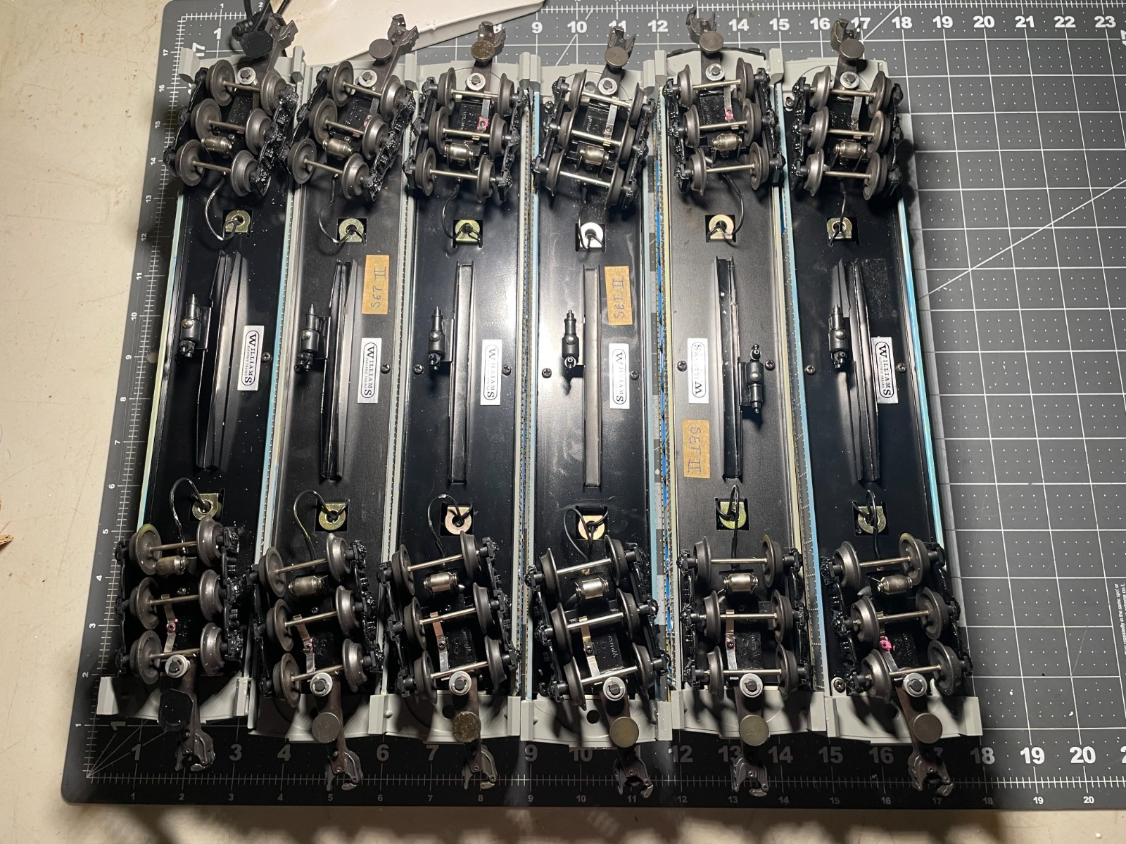 6 Williams O Gauge Delaware & Hudson Laurention Passenger Cars Crown edition