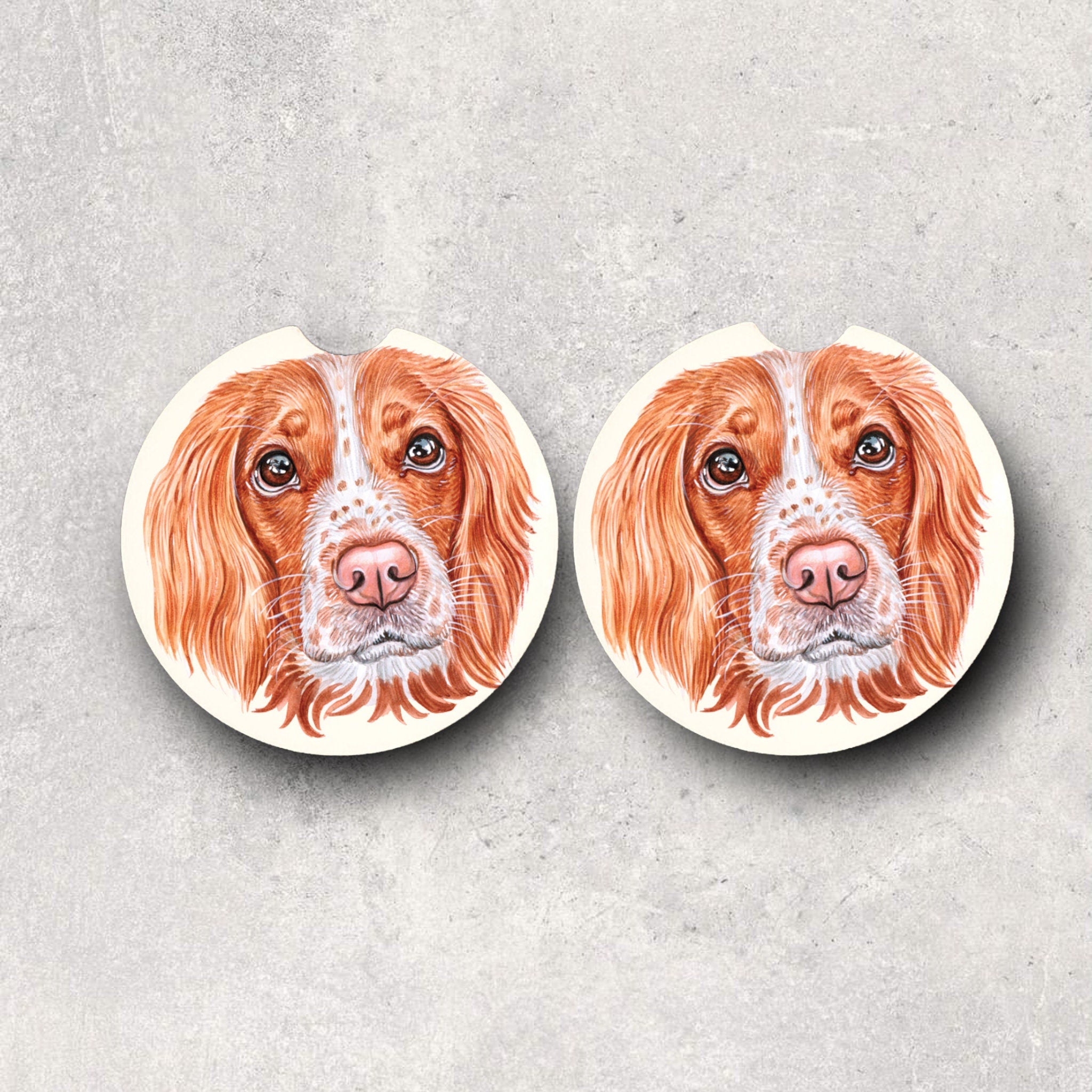Springer Spaniel Puppy Car Accessories - Personalized License Plate - Sporting Bird Dog Lover Gifts - Pet Memorial - Dog Breeds Office Decor