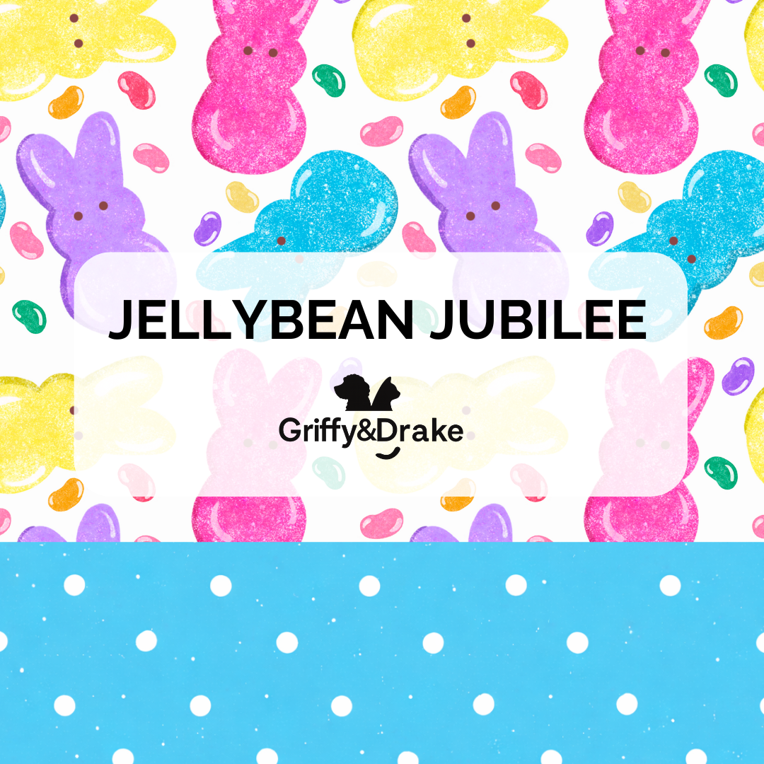 Jellybean Jubilee pet sailor bow - Easter, Spring